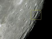 A grande cratera ANSGARIUS.