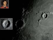A bela cratera de impacto de morfologia complexa COPERNICUS