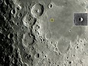A cratera Beaumont L e o cryptomare, em 19 de janeiro de 2021
