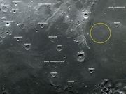 Provável Cratera Fantasma (No. 2) ao sul do Mare SERENITATIS