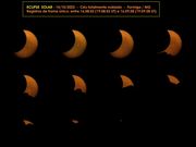 ECLIPSE SOLAR - 14/10/2023 - Céu Muito Nublado!